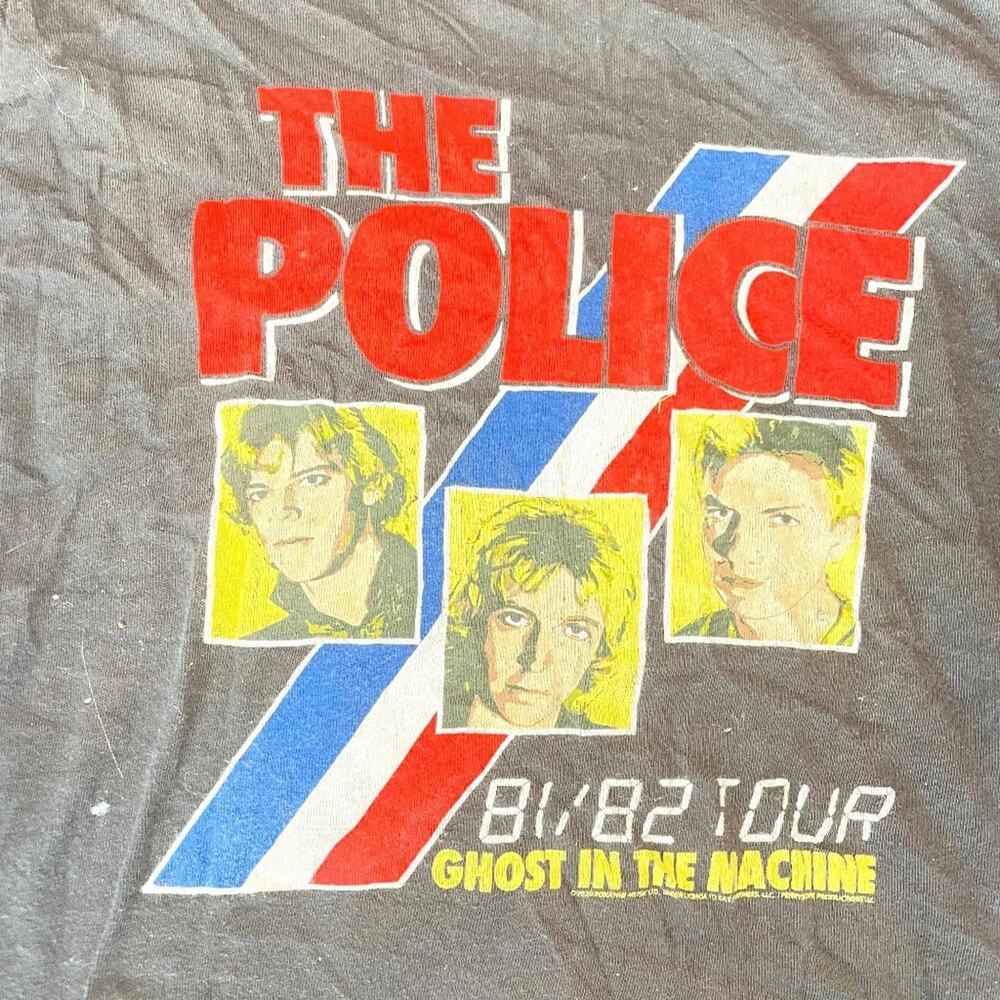 The Police Tour Short Sleeved T-Shirt Medium